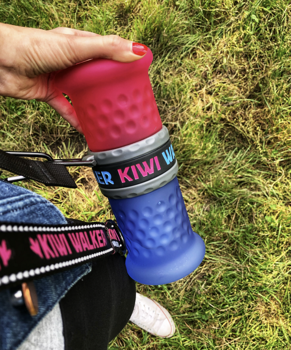 Butelka podróżna na karmę i wodę Kiwi Travel Bottle 2in1
