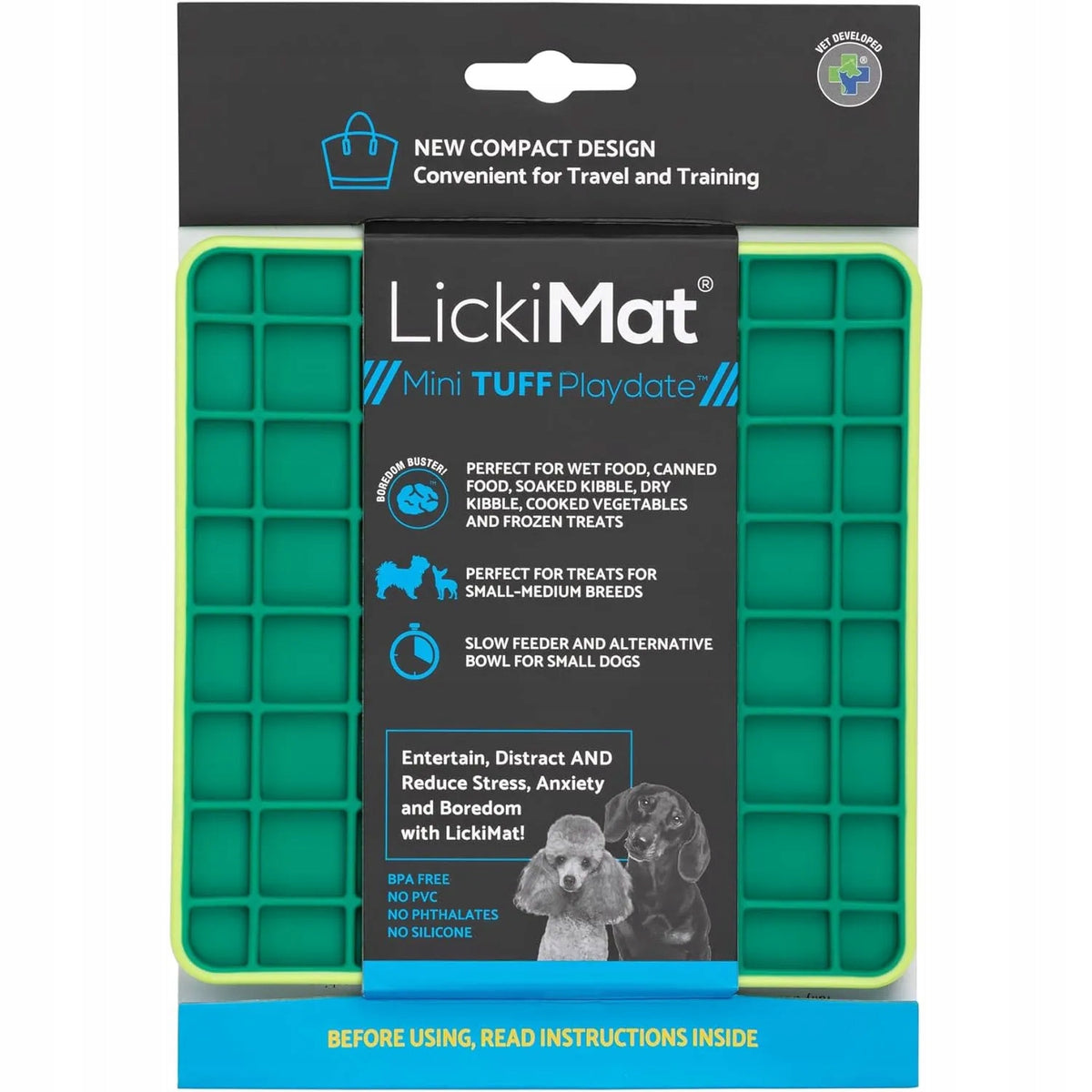 LickiMat Mata Mini Tuff Playdate dla mniejszych psów