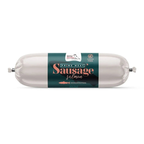 Syta Micha Prime Meat Sausage Łosoś 80g Syta Micha