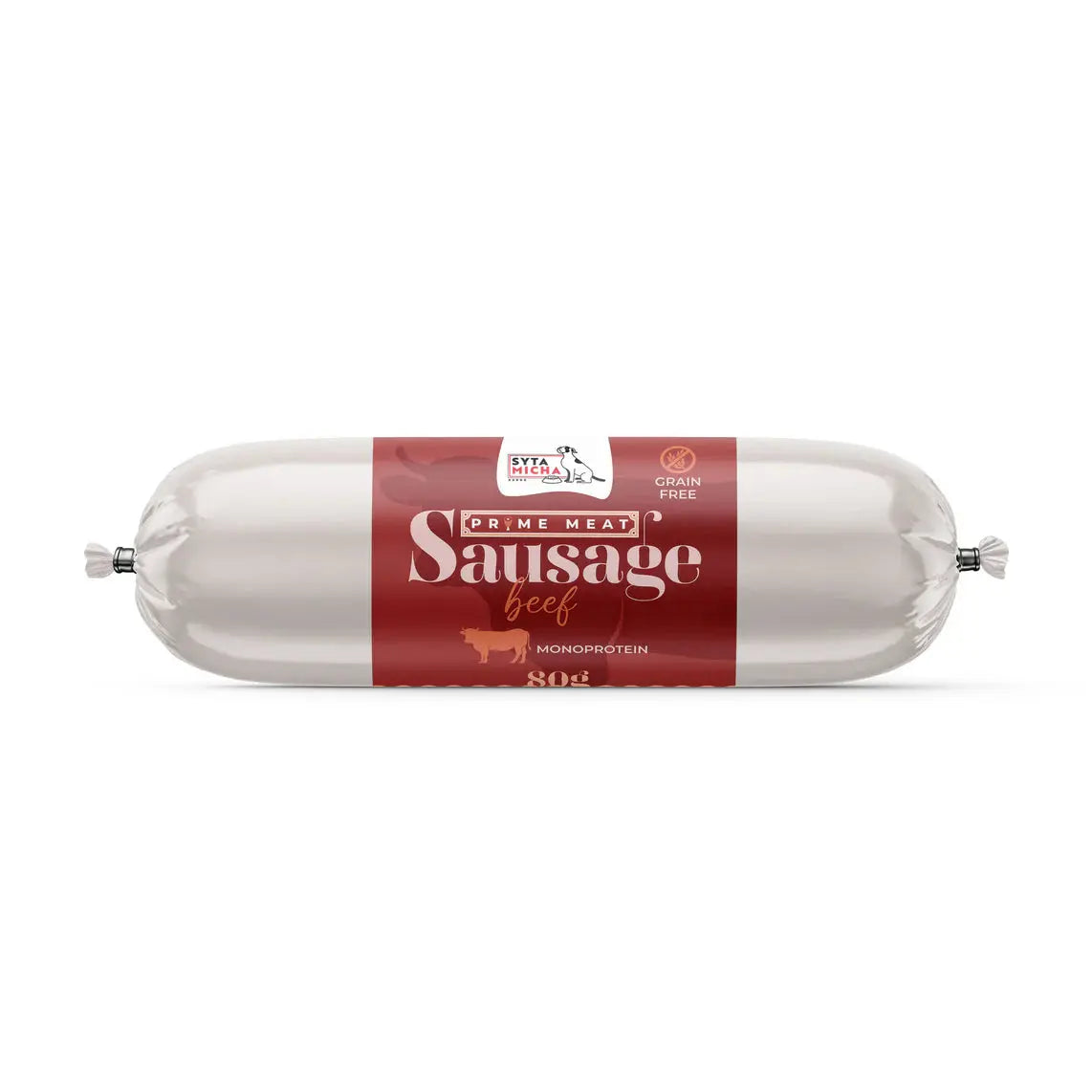 Prime Meat Kiełbaska treningowa z wołowiną 80g Syta Micha