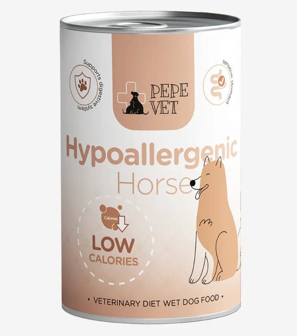 Karma mokra dla psa PEPE VET Hypoallergenic Horse (konina) 400g