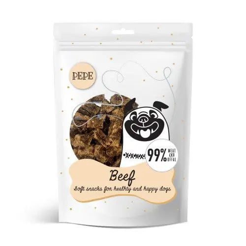Przysmak PEPE Beef (wołowina) 70g Paka Zwierzaka