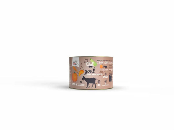 Mokra karma dla psa Koza z warzywami 200g