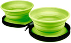 Kiwi Walker Travel Double Bowl miska turystyczna zielona