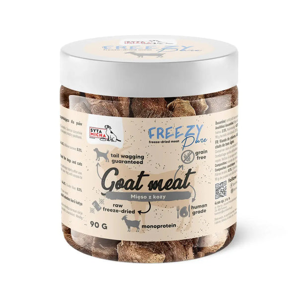 100% liofilizowane mięso z kozy dla psa 90g FREEZY Pure