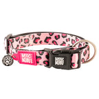 Obroża dla psa Max&Molly Smart ID Pink Leopard