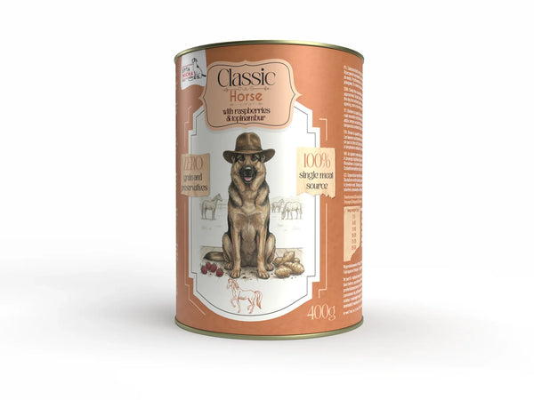 Classic Koń z malinami 400g