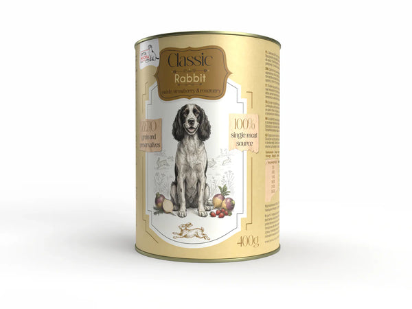 Classic Królik z brukwią 400g