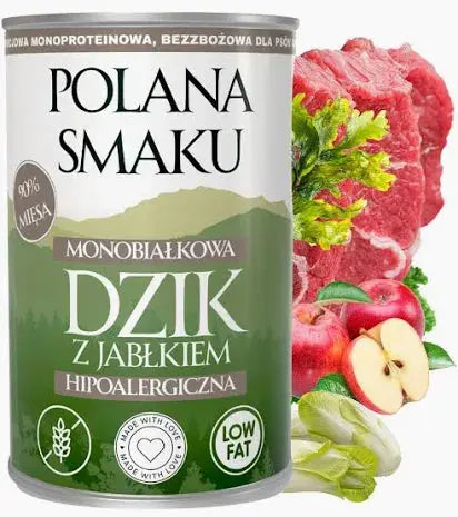 Polana Smaku - Dzik z jabłkiem 400g