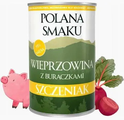 Polana Smaku - Wieprzowina z buraczkami 400g