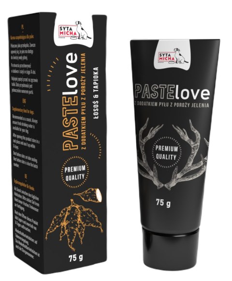 PasteLOVE Mięsna pasta z łososiem i tapioką 75g