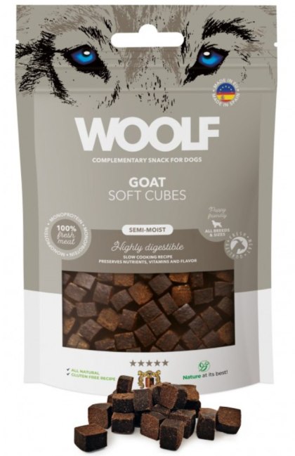 Woolf Soft Cubes Koza 100g