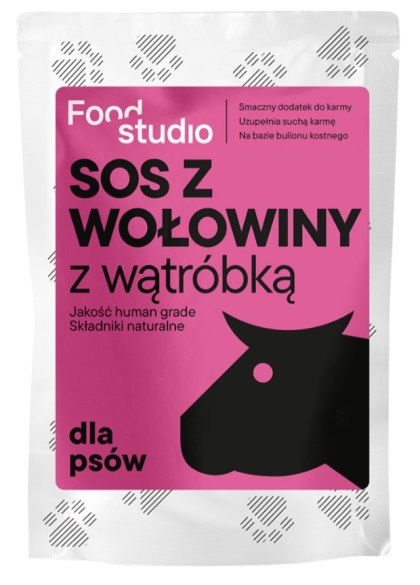 Food Studio Chefs Sos z wołowiny z wątróbką 100ml
