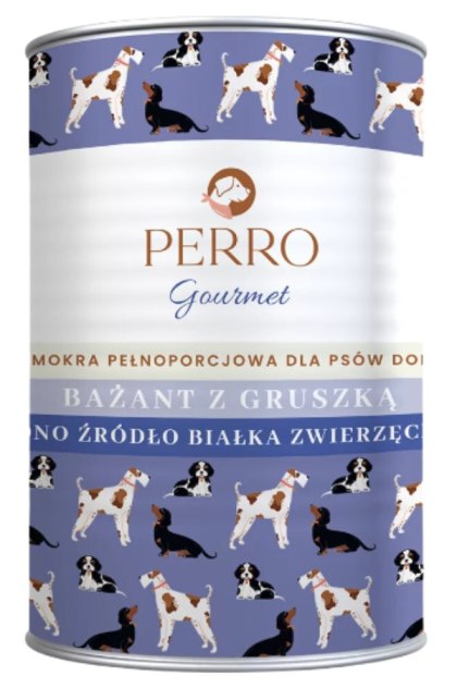 Karma mokra Perro Gourmet Bażant z gruszką
