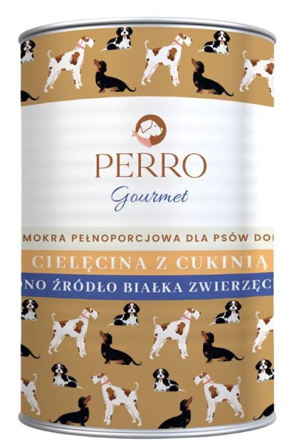 Karma mokra Perro Gourmet Cielęcina z cukinią