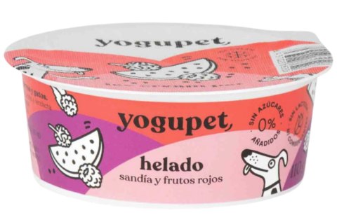 Lody dla psa Yogupet Czerwone owoce