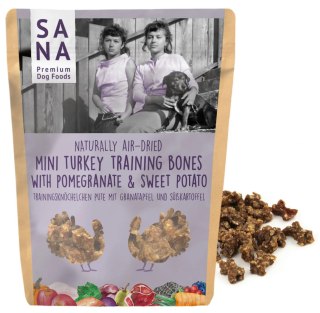 Sanadog Kosteczki treningowe z indyka z granatem 100g