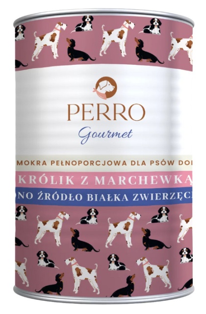Karma mokra Perro Gourmet Królik z marchewką