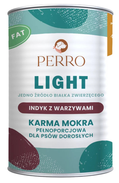 Karma mokra Perro Light Indyk z warzywami Karma mokra Perro Light Indyk z warzywami