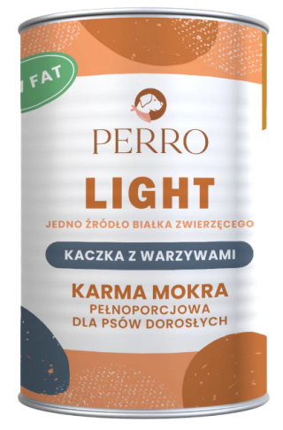 Karma mokra Perro Light Kaczka z warzywami