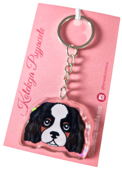 Lenee Brelok Cavalier King Charles Tricolor