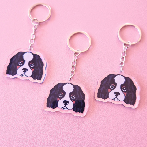 Lenee Brelok Cavalier King Charles Tricolor Lenee Brelok Cavalier King Charles Tricolor