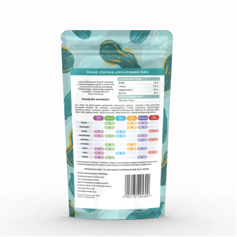 Perro Mix & Match Liofilizowana Cukinia 20g Perro Mix & Match Liofilizowana Cukinia 20g
