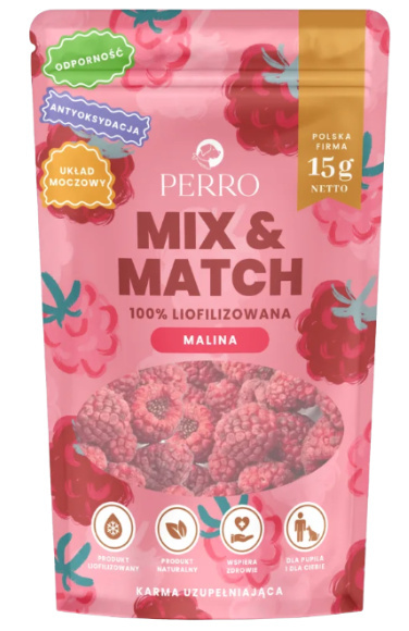 Perro Mix & Match Liofilizowana Malina 15g