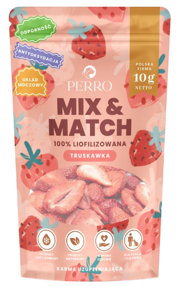 Perro Mix & Match Liofilizowana Truskawka 10g