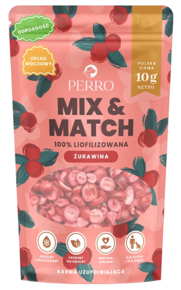 Perro Mix & Match Liofilizowana Żurawina 10g
