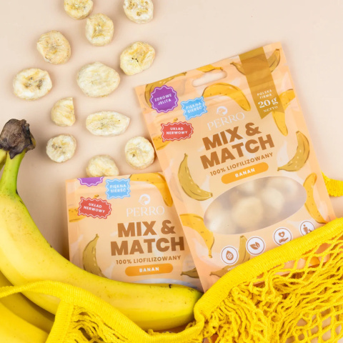 Perro Mix & Match Liofilizowany Banan 20g