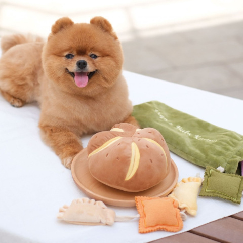 Pups & Bubs Zabawka węchowa dla psa Cheesy Bread Pups & Bubs Zabawka węchowa dla psa Cheesy Bread