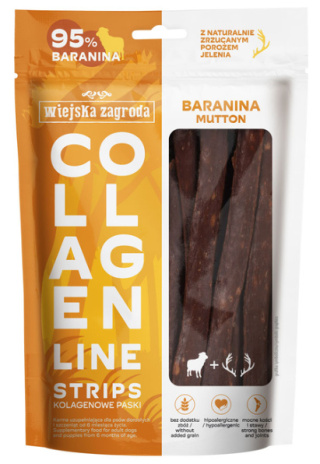 Wiejska Zagroda Kolagenowe paski Baranina 100g