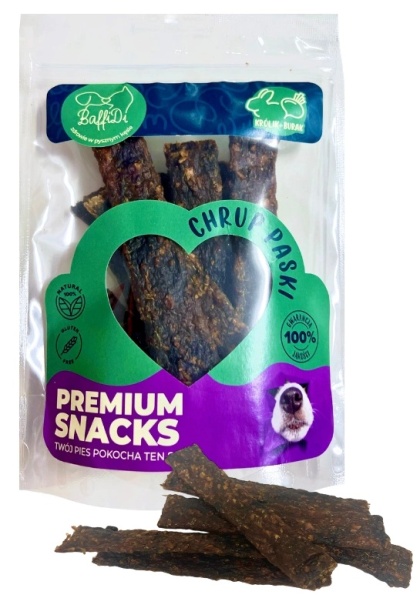 Baffidi ChrupPaski Królik z burakiem 100g