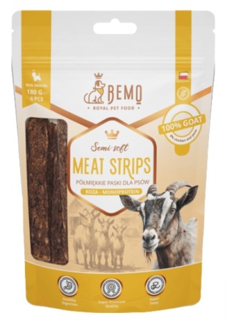Bemo Meat Strips Koza 180g