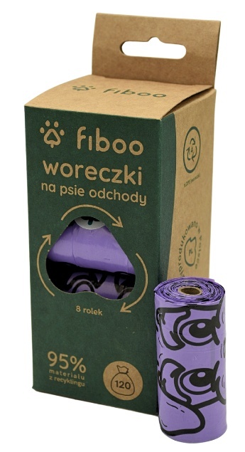 Fiboo Woreczki na psie odchody 120szt