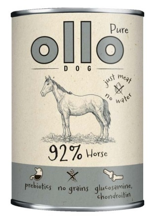 Karma mokra Ollo Pure Koń 400g