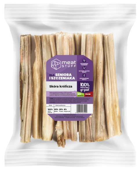 Meatstuff Skóra królika 250g Meatstuff Skóra królika 250g