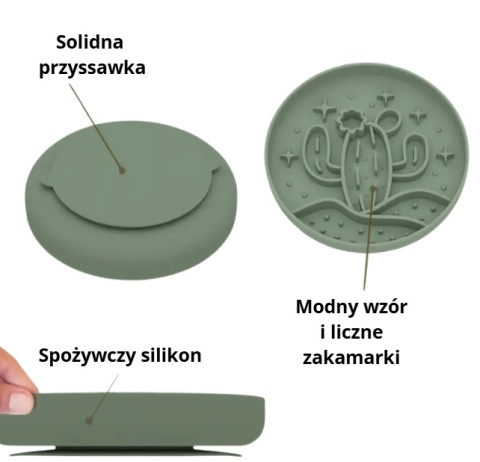 Miska spowalniająca dla psa Kaktusy Miska spowalniająca dla psa Kaktusy