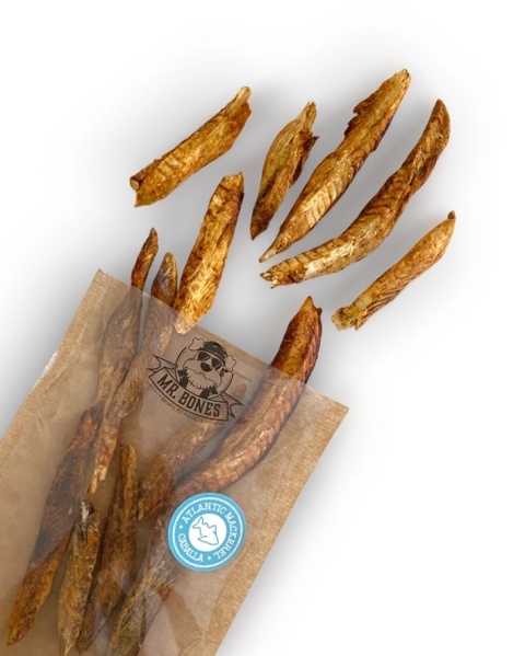 Mr.Bones Atlantic Mackerel Fillets - Filety z makreli dla psa i kota 70g