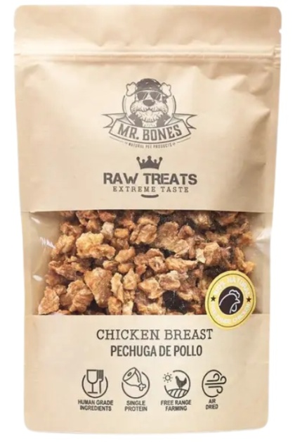 Mr Bones Raw Treats Pierś z kurczaka 400g