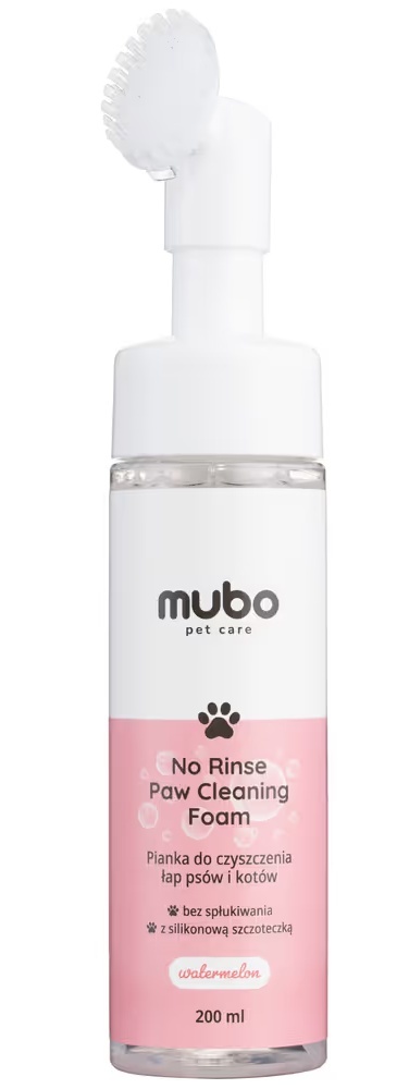 Mubo Pianka do mycia łapek bez spłukiwania Arbuz 200ml Mubo Pianka do mycia łapek bez spłukiwania Arbuz 200ml