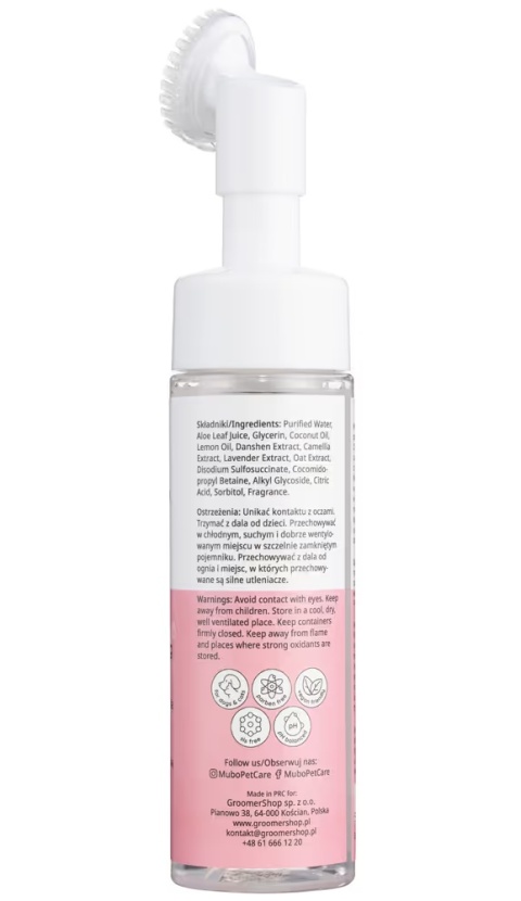 Mubo Pianka do mycia łapek bez spłukiwania Arbuz 200ml Mubo Pianka do mycia łapek bez spłukiwania Arbuz 200ml