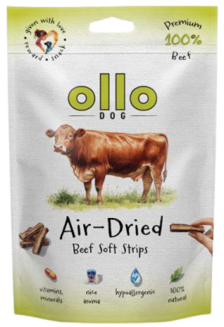 Ollo Air Dried Beef Strips Paski z wołowiny 80g