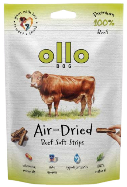 Ollo Air Dried Beef Strips Paski z wołowiny 80g