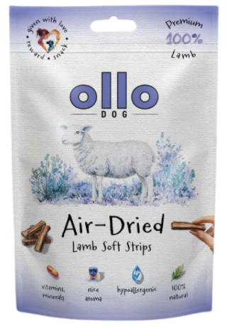 Ollo Air Dried Lamb Strips Paski z jagnięciny 80g