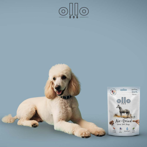 Ollo Air Dried Lamb Strips Paski z koniny 80g Ollo Air Dried Lamb Strips Paski z koniny 80g