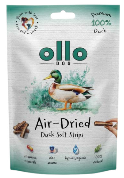 Ollo Air Dried Lamb Strips Paski z kaczki 80g