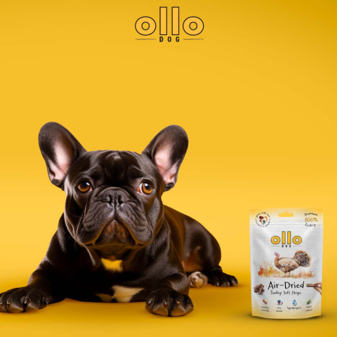 Ollo Air Dried Turkey Strips Paski z indyka 80g Ollo Air Dried Turkey Strips Paski z indyka 80g