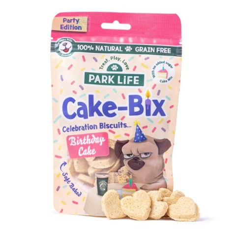 Park Life Cake Bix Birthday Cake Ciasteczka dla psa 100g